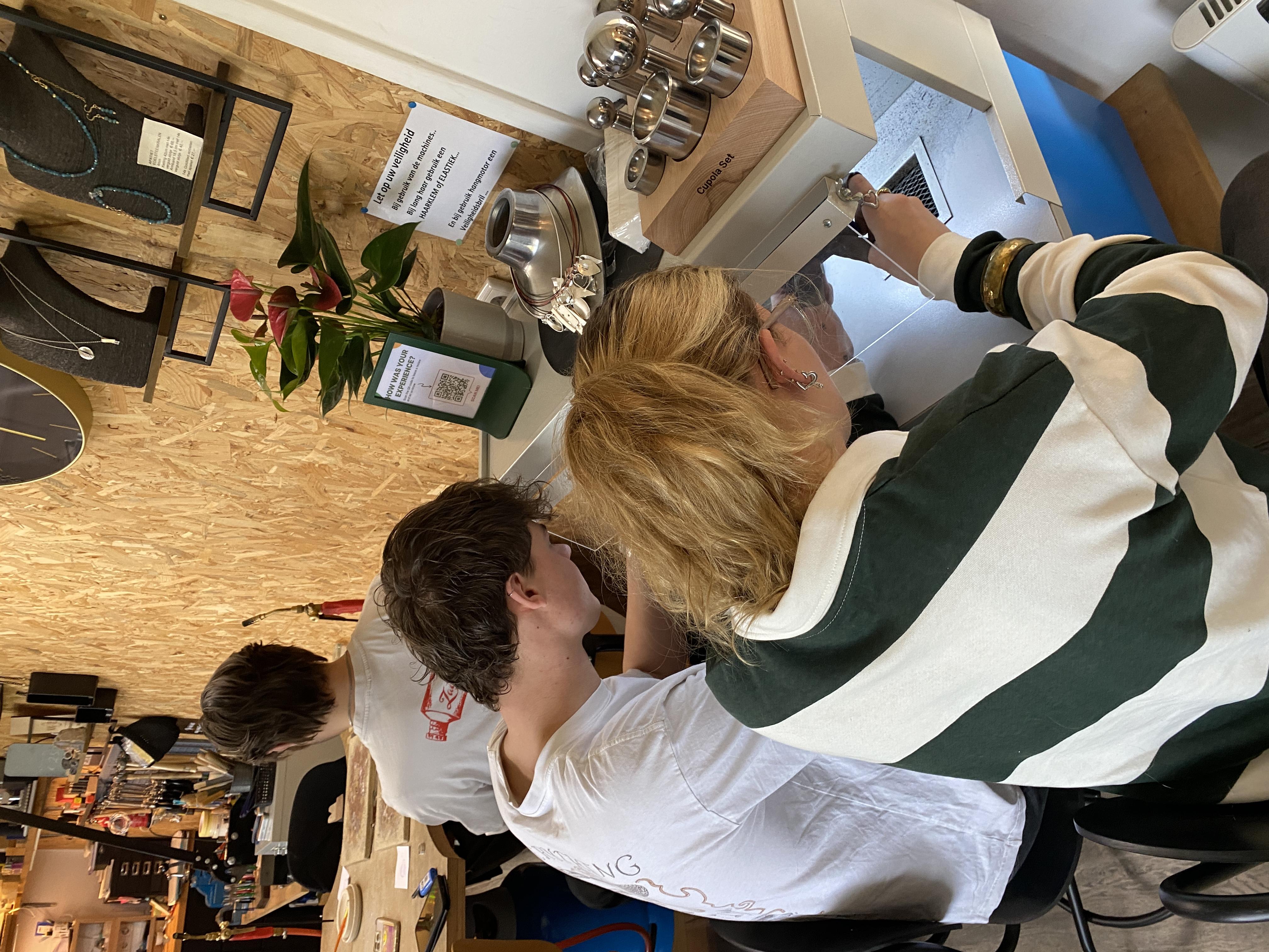 Workshop ring maken, hanger maken — foto 3