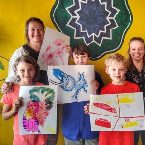 RISO Collage Workshop Huizen