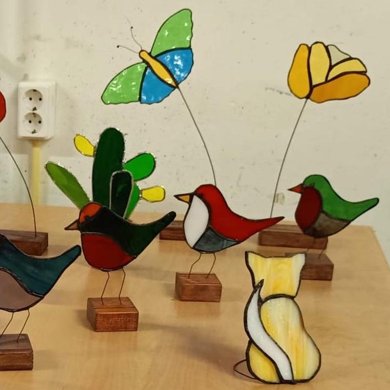 Workshop Tiffany glasobject maken — foto 5