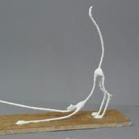 Boetseerworkshop Giacometti; draad&gips
