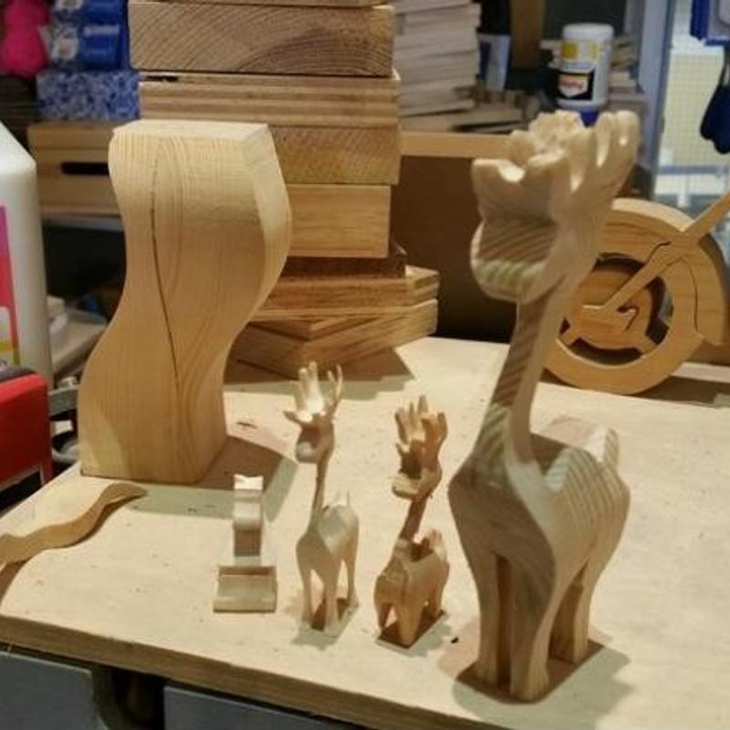 Werken met de figuurzaagmachine