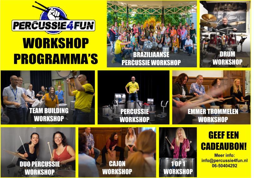 Teambuilding Percussie Workshop  — foto 2