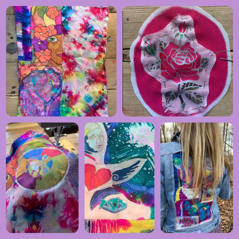 Workshop Painted Silk Patchwork — foto 1