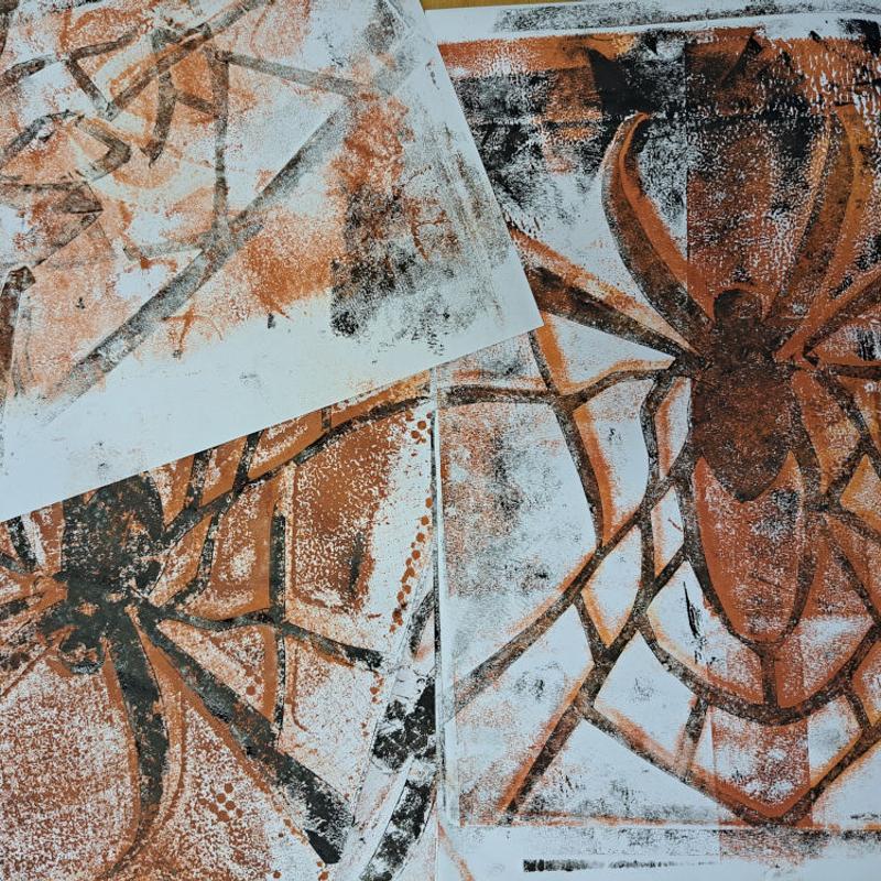 Workshop Monoprint/Etsen