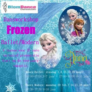 DansWorkshop Ballet en Moderne dans 'FROZEN'