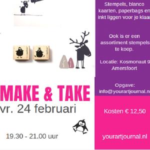 Make & take stempelavond / workshop