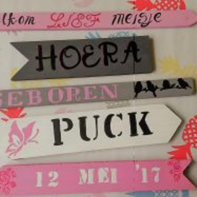 Houten tuinwijzer — foto 4