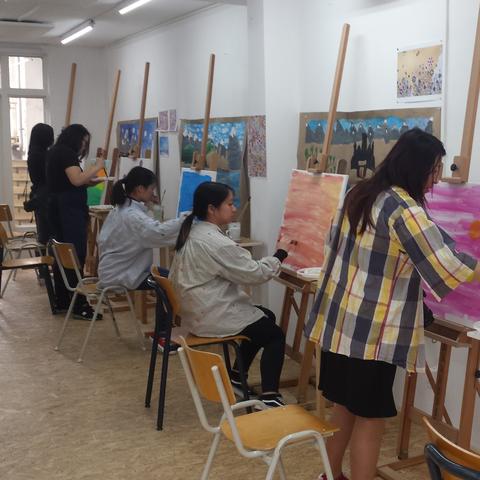 Murakami schilderworkshop