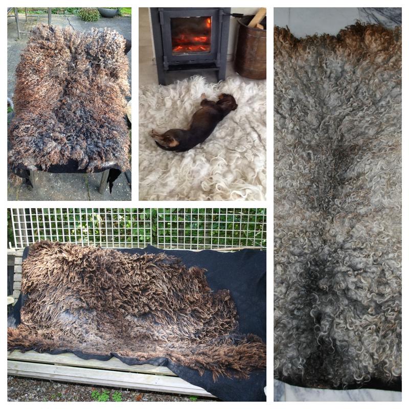 Vacht vilten/ schapenvacht vilten — foto 2