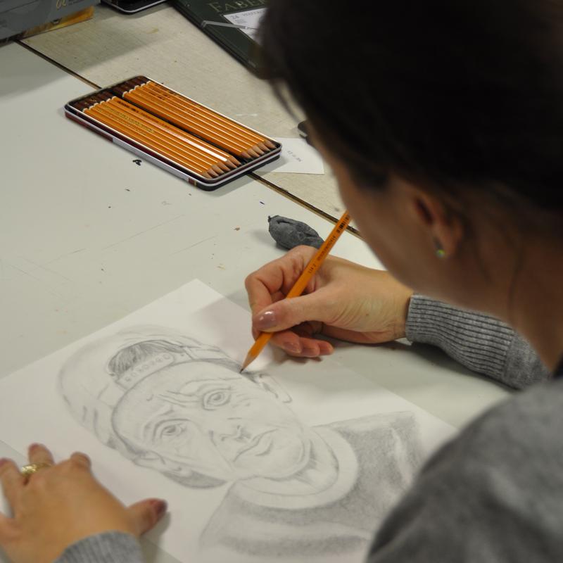 Cursus tekenen – schilderen open atelier voor volwassenen — foto 2