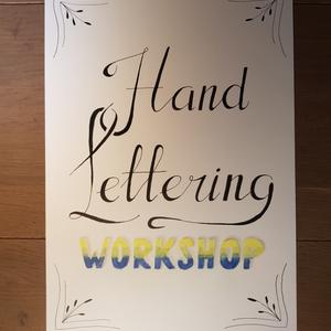 Workshop handlettering