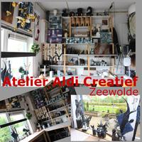 Schilderen met verschillende materialen