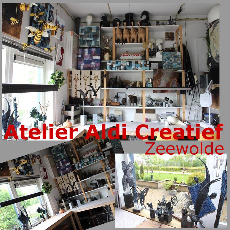 Schilderen met verschillende materialen — foto 5