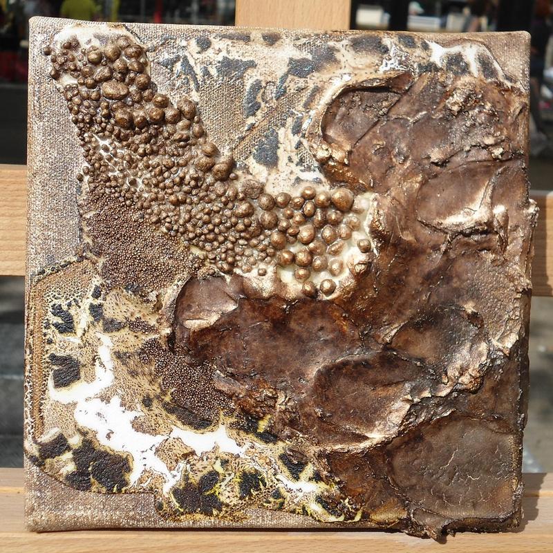 Schilderen met verschillende materialen — foto 2