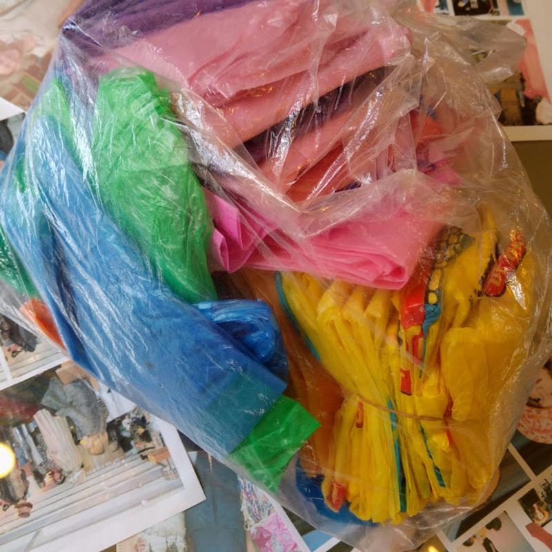 Haak-in  haken met plastic tassen - creatief hergebruik - — foto 3