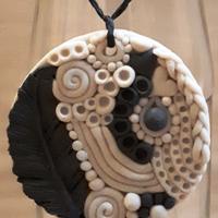 Home deco hanger maken met doodle clay