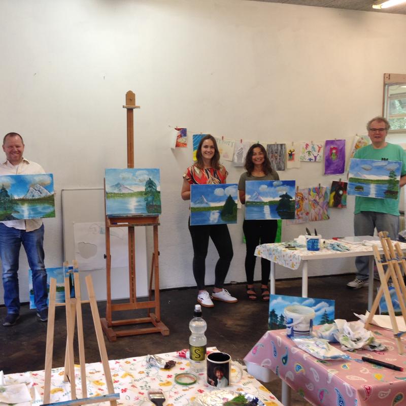 Bob ross schilderen in eindhoven — foto 2