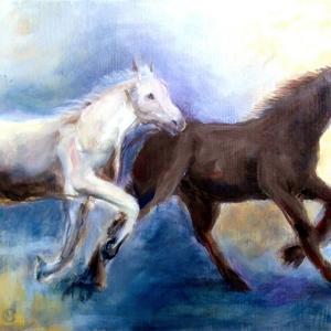 Cursus tekenen & schilderen in het atelier. start 17 maart