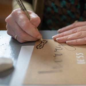 Workshop handlettering