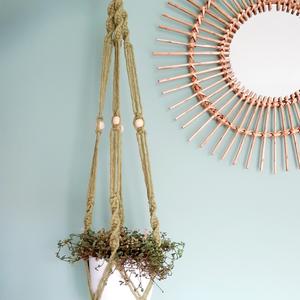 Macramé plantenhanger