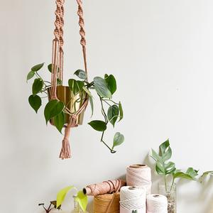 Macramé plantenhanger