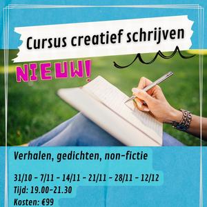 Cursus creatief schrijven