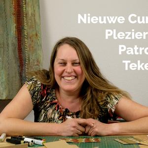 Schildercursus online: ‘plezier met patronen tekenen’