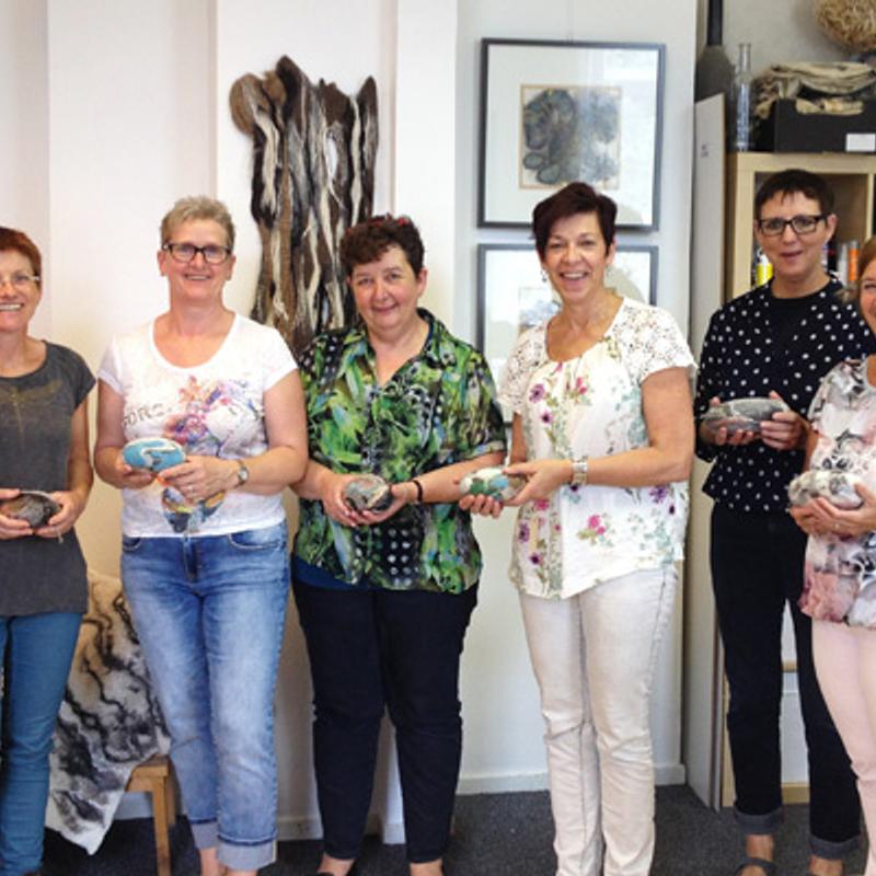 Workshop kei maken van vilt — foto 3